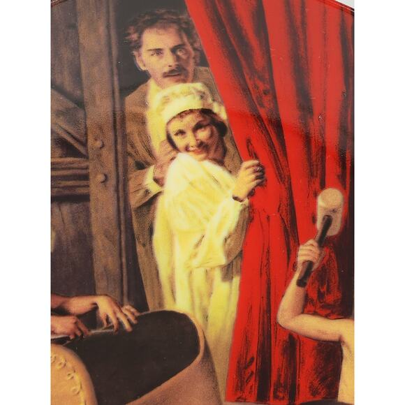 Grimm's Fairy Tales Elf Shoemaker Year 1983 Porcelain 7 3/4" Plate Wall Decor - Picture 4 of 14